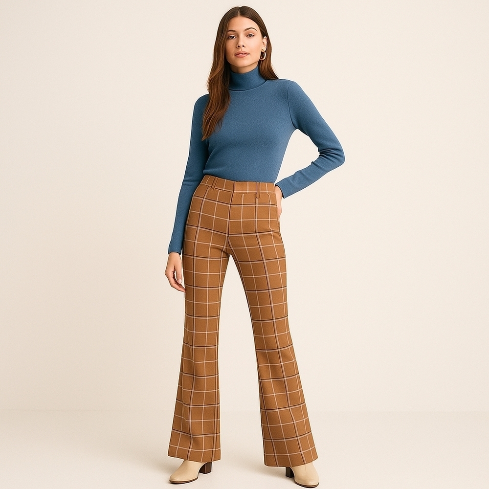 Urban Outfitters Plaid High-Rise Trousers – NWT – Size 0